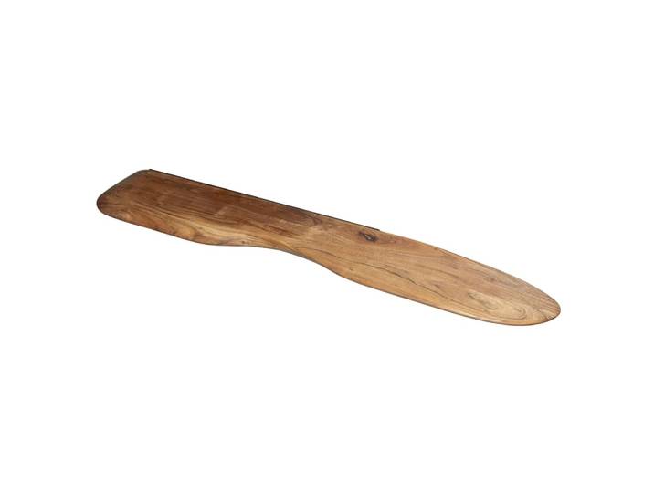Etagère murale en bois massif forme organique 120 cm