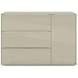 set one by Musterring Sideboard Reno Glas Beige Kaschmir