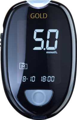 Aktivmed GmbH GLUCOCHECK GOLD Blutzuckermessgerät Set mmol/l 1 St 11864896