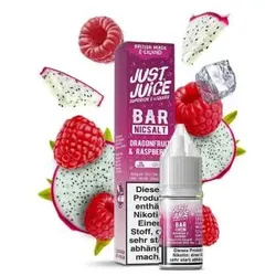 Just Juice Bar Dragonfruit & Raspberry NicSalt Liquid 10ml / 20mg