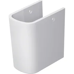 Duravit Halbsäule DuraStyle für den Waschtisch, 08583000001, Farbe: Weiß mit Wondergliss
