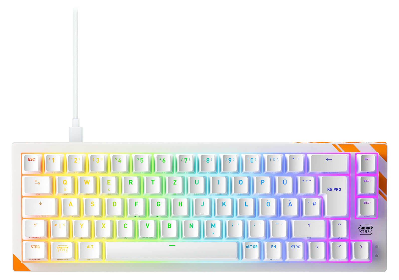 Cherry Xtrfy K5 Pro TMR Compact Mechanisch Toetsenbord