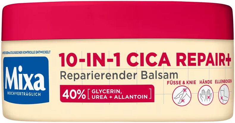 Mixa - Reparierender Balsam, 10-in-1 Cica Repair+, 150  ml