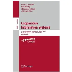 Cooperative Information Systems, Fachbücher von Ali Ouni, Cinzia Cappiello, Olaf Hartig, Mohamed Sellami