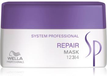 Wella SP Repair máscara para cabelos danificados e quimicamente tratados 200 ml. SP Repair