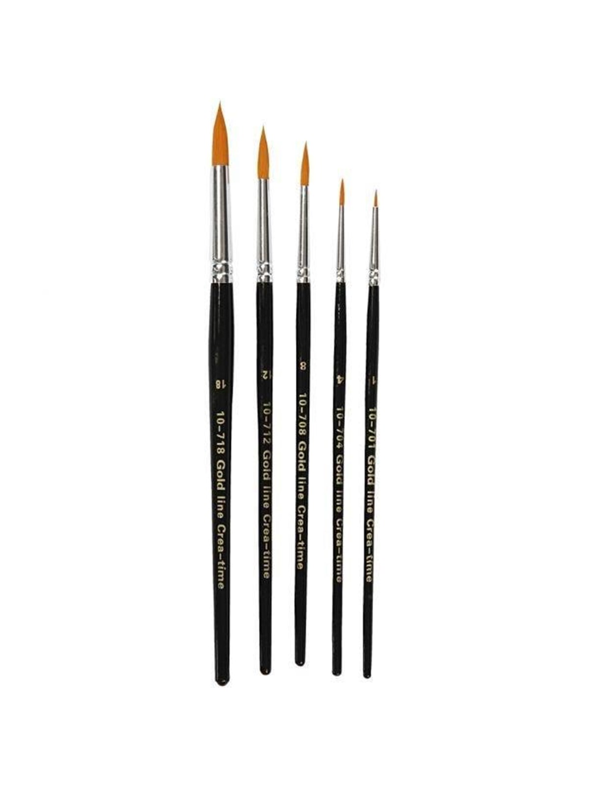 Creativ Company Gold Line - Brushes (No. 1 + 18)