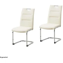 HTI-Line, Stühle, Schwingstuhl 2er Set PU