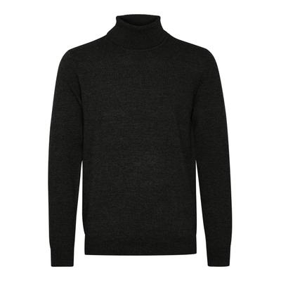Rollkragenpullover BLEND "Rollkragenpullover BHCarsten", Herren, Gr. XXL, blau (marineblaus), Obermaterial: 100% Polyester PES., Pullover Rollkragenpullover