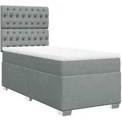 vidaXL, Boxspringbett, Cheryl (Knopfheftung Design) (80 x 200 cm)