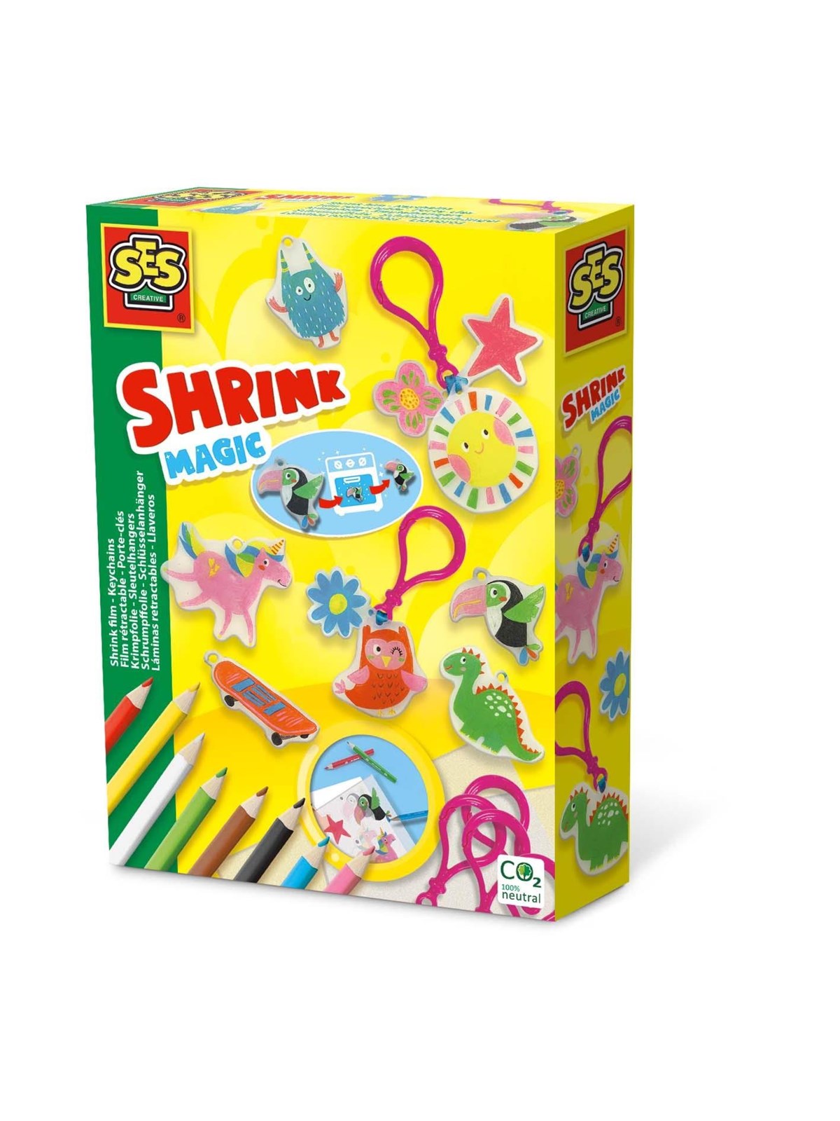 SES Creative Shrink film - Keychains