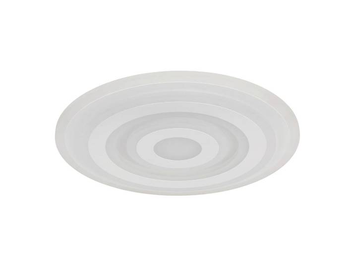 Globo Led-Deckenleuchte, Opal, Weiss, Metall, Kunststoff, rund, 5 cm, CE, Lampen & Leuchten, Innenbeleuchtung, Deckenlampe, Deckenlampen