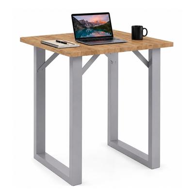 Bartisch VCM "Holz Bartisch Stehtisch Tisch Tresen Xona 80x50 cm", braun (silber, honig, eiche), B:80cm T:50cm, Tische, Bartisch