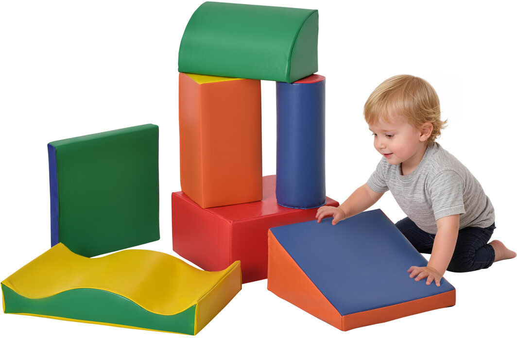 Temescal Freeport Park 59.99cm W Plastic Climbing Blocks Red 11cm H X 40cm D