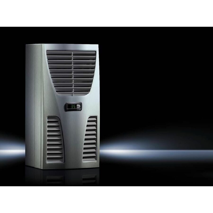 Rittal Blue e, IP34, IP54, Edelstahl, Grau, 280 mm, 280 mm, 550 mm