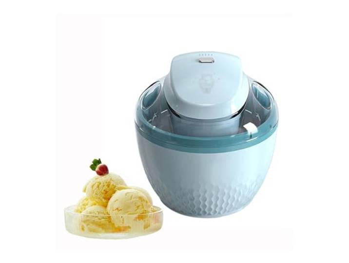 Eismaschinen Eismaschine for Zuhause, Mini-Joghurt-Kegel, automatisch, DIY, gefrorenes Obst-Eis, USB-betrieben