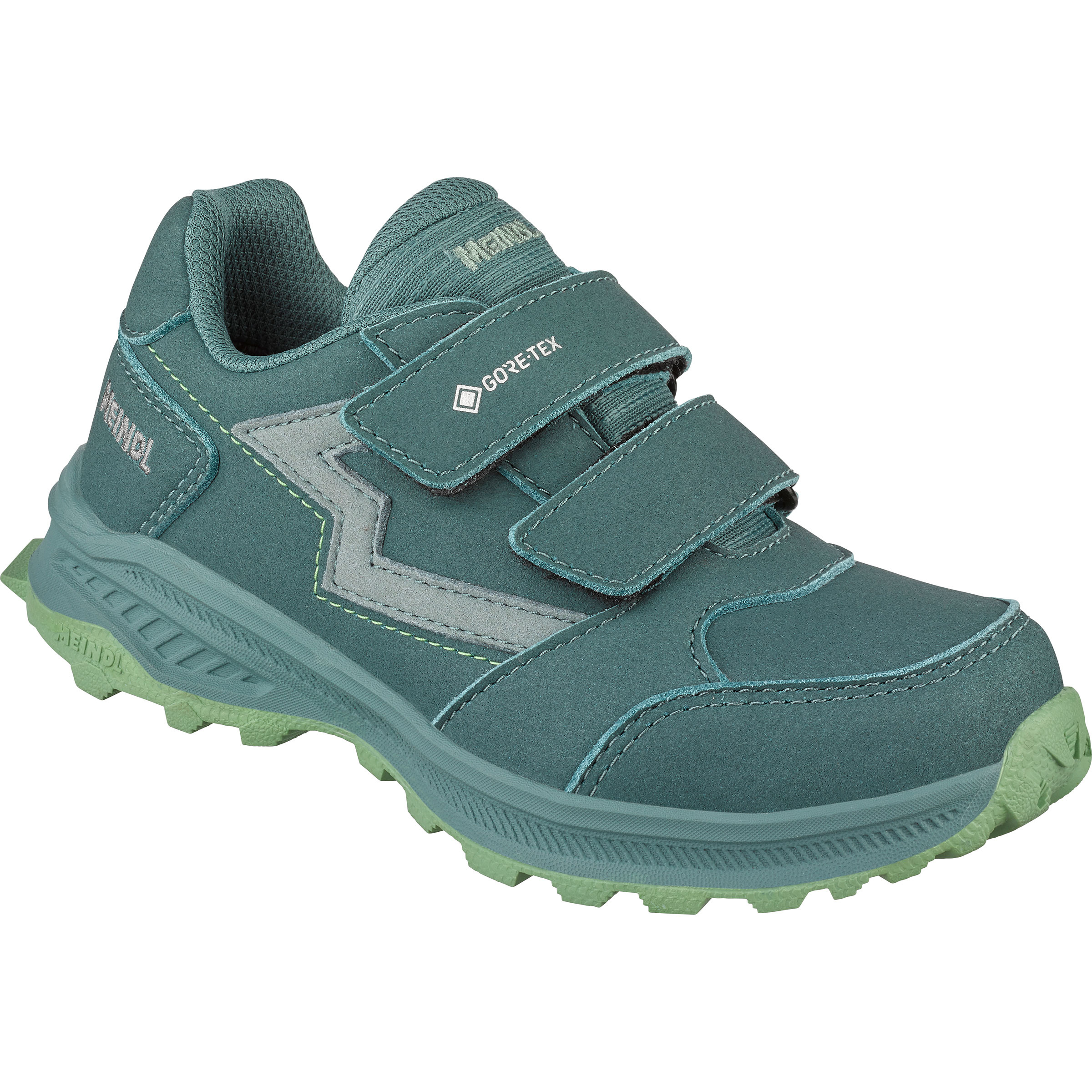 Meindl Otago GTX Kinder Zustiegsschuhe gruen Größe 31 Lifestyle Wasserdicht