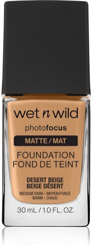 Wet n Wild PhotoFocus mattifying liquid foundation shade Desert Beige 30 ml