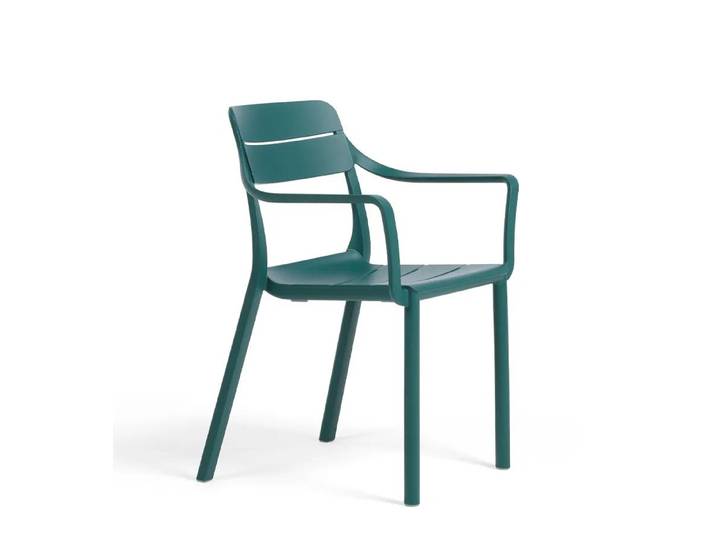 NARDI set de 4 chaises d'extérieur CASSIA ARMCHAIR (Maya - Polypropylène PRV)