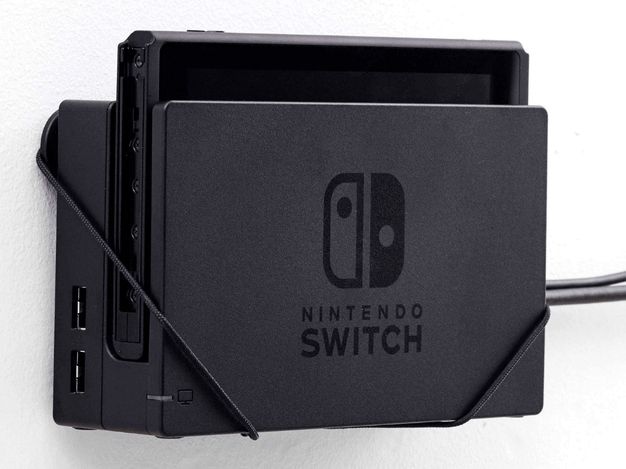 Floating Grip Nintendo Switch Smart Wall Mount (Schwarz) 5713474030002