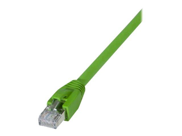 Tecline Exertis Connect Industrie-Patchkabel Cat. 6A, S/FTP (PiMF), ölbeständig, hochabriebfest, grün, 1,0 m 854295