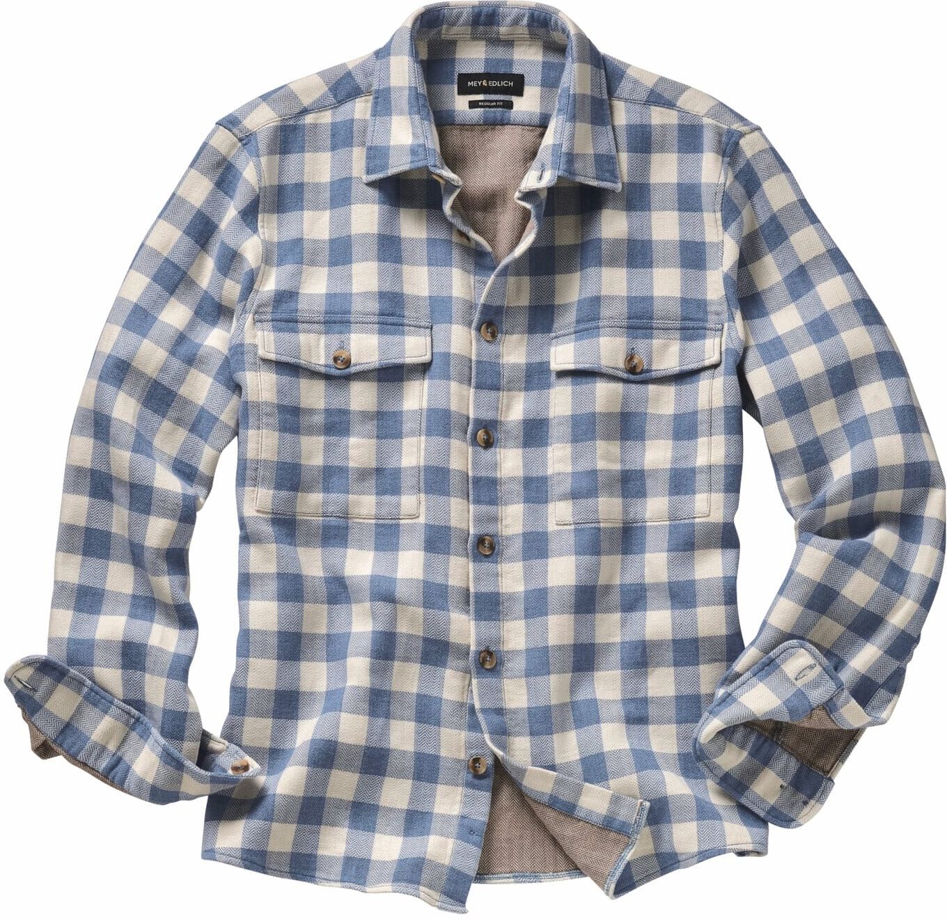 Mey & Edlich Optionen-Hemd Blau 46