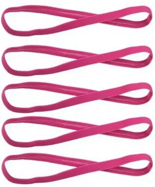 Perfect Picks Market Anti Slip Yoga Headbands For Women & Men   Elastic Sports Sweatbands For Running & Football 5rose Red