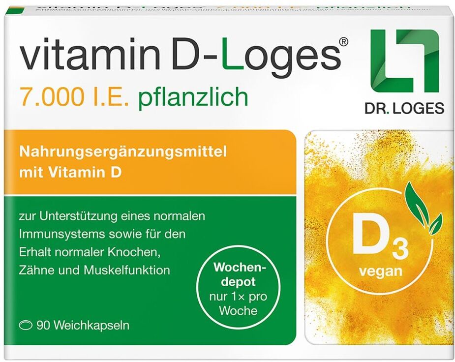 vitaminD-loges vitamin D-Loges 7.000 I.E. pflanzlich