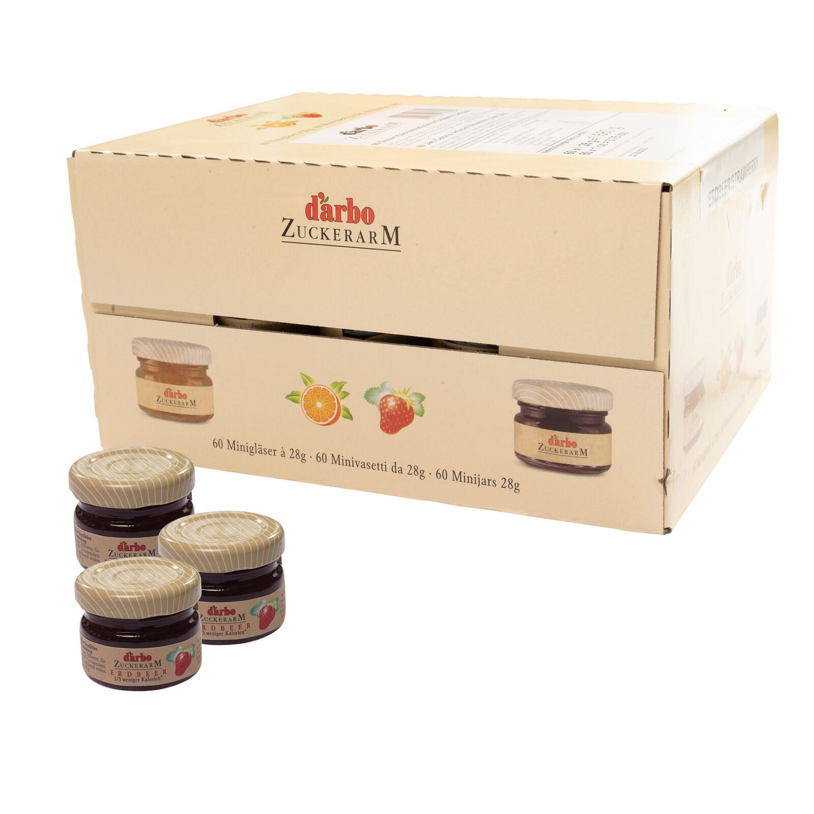 d´arbo Zuckerarm Erdbeer Konfitüre 70000038