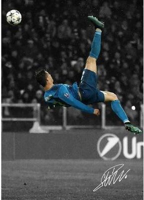 Inspire Essentials Modern Soccer Player Canvas Wall Art Football Poster Print 16 19.69 27.56 Inches