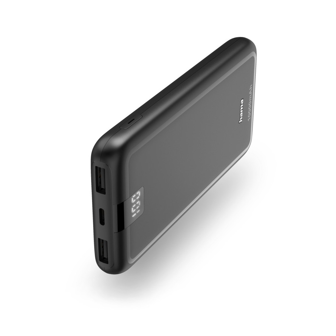 Hama Performance 10 Powerbank 10.000 mAh, USB-C + 2x USB-A, Antraciet