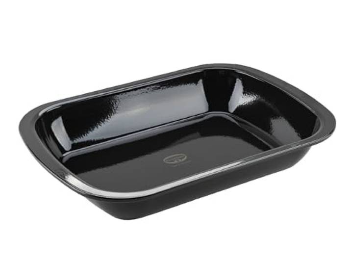 Dr. Oetker Back-Idee Kreativ Dessert- und Auflaufform aus Emaille, 39,5 x 28 x 6,5 cm– hitzebeständig bis 400°C, schnittfest, kratzfest, induktionsgeeignet