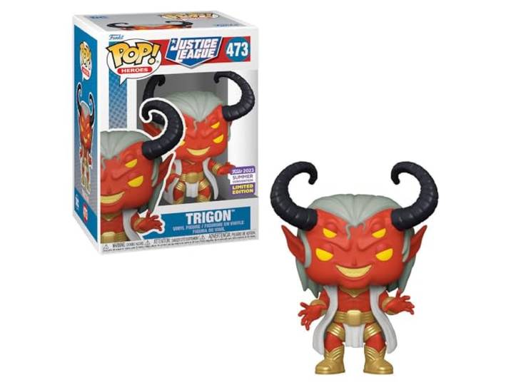 Funko Pop! Heroes: Justice League - Trigon, 2023 Zomerconventie Limited Edition Vinylfiguur # 473