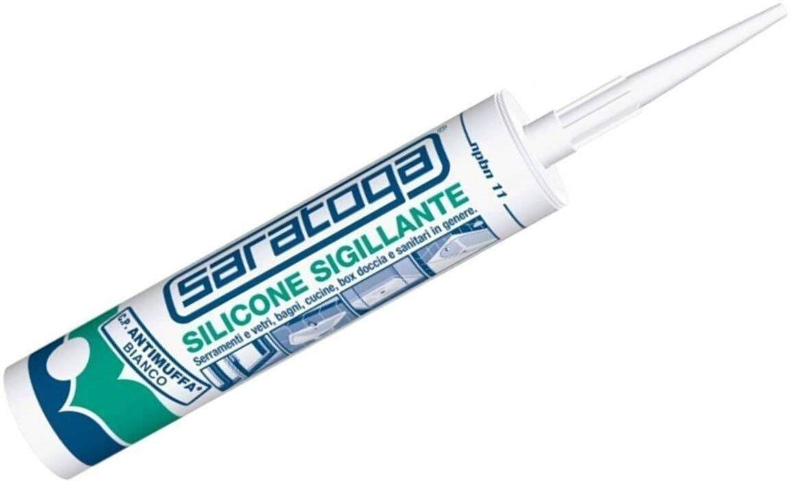 no brand Silicone Antimuffa Bianco 280 ml