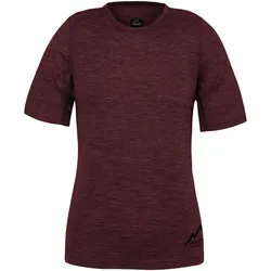 Normani, Damen, Funktionsshirt, Damen Merino T-Shirt - 9767 (S), Rot, S