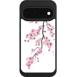 Nivocase Handyhülle für Google Pixel 11 Hülle NIVOpure Case Schwarz Asien Japan Kirschblüten (Google Pixel 11), Smartphone Hülle, Schwarz