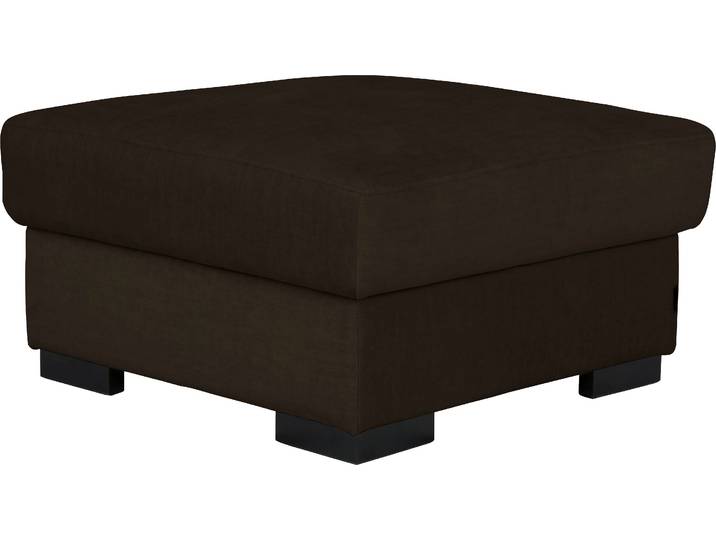 Stauraumhocker HOME AFFAIRE Tulio , braun, B:80cm H:45cm T:80cm, Struktur fein (100% Polyester);Struktur (100% Polyester);Samtstruktur (100% Polyester), Hocker, Stauraumhocker, mit Stauraum