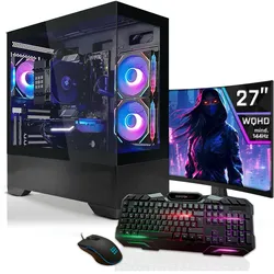 Systemtreff Gaming PC G255529 (1000 GB, 32 GB, AMD Ryzen 9 5900X), PC, Schwarz
