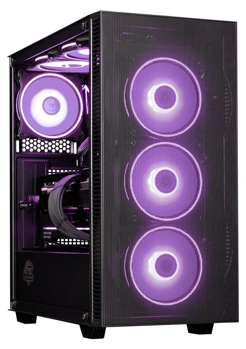 ONE GAMING Gaming PC AR072 - Ryzen 5 5600 - RX 9060 - 480 GB NVMe - 16GB RAM - Win11