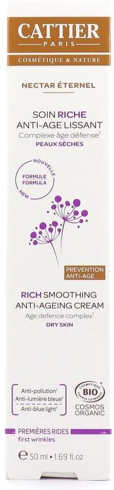 Cattier Anti-Aging Cream Creamy Texture 50 ml