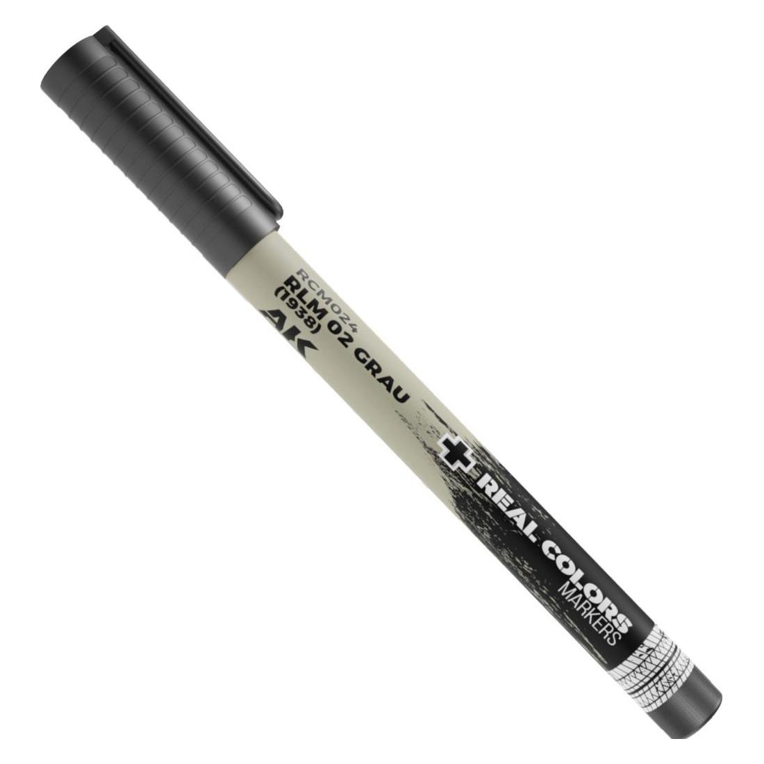 AK Interactive Real Colors Marker RLM 02 Grau (1938) (RCM024)