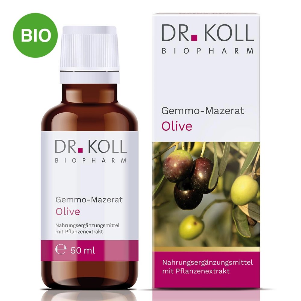 Dr. Koll Biopharm GmbH Dr. Koll Gemmo-Mazerat Olive Tropfen 20059946