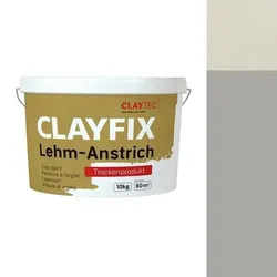 CLAYTEC CLAYFIX Lehm-Anstrich SC 2 Feinkorn - 10 kg Eimer