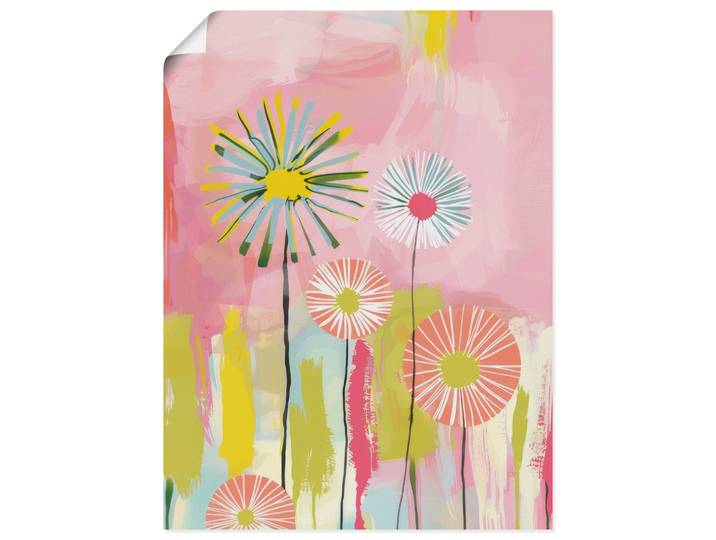 Wandbild ARTLAND Zarte Töne , bunt (farbe bild(er): farbig), B:60cm H:80cm, Papier, Bilder, Wandbild, als Alubild, Leinwandbild, Poster, Wandaufkleber in verschied. Grössen