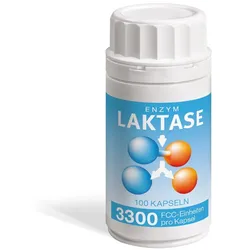 LAKTASE 3.300 FCC Enzym Kapseln 100 St