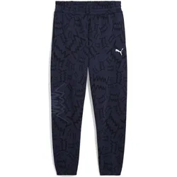 Puma, Herren, Sporthose, teamJAWS Post Game Pants (S), Blau