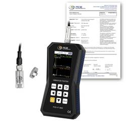 PCE Instruments Vibrationsmessgerät PCE-VT 3900-ICA inkl. ISO-Zertifikat FFT Analyse Routenmessung ISO 10816-3