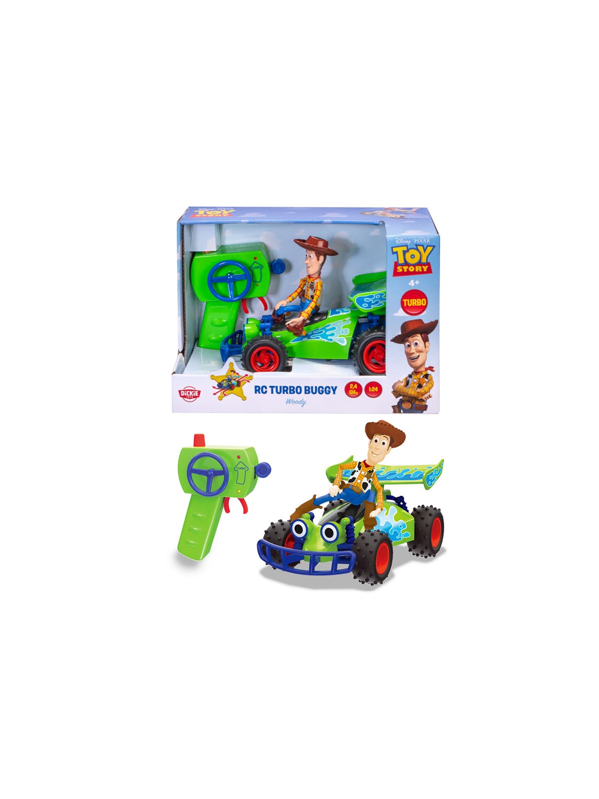 Dickie RC Toy Story Buggy with Woody 1:24
