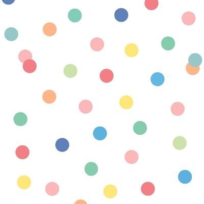 Veer Decor "Veer Décor Polka Dot Party Wallpaper - Roll 20.86""x33ft"