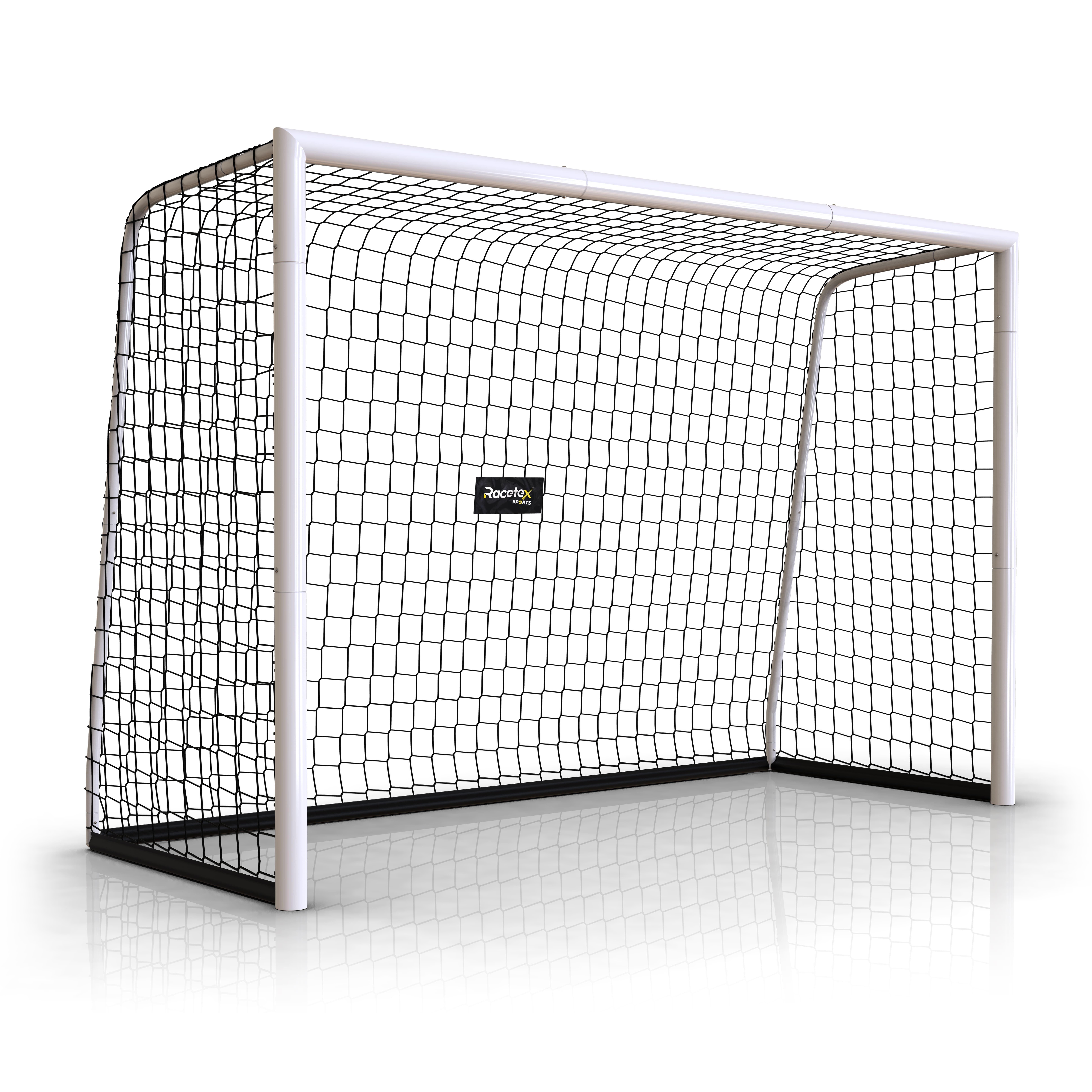 Racetex Fussballtore für Garten Kinder und Erwachsene [ENORM ROBUST] - Fußballtor Kinder mit stabiler Stahlrahmen Front 300cm