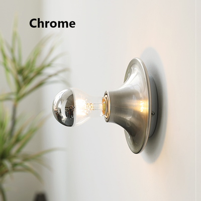 Friendly Fresh Finds Modern LED Wall Light Nordic Wall Sconce For Living Room Bedroom Hallway Bathroom chrome